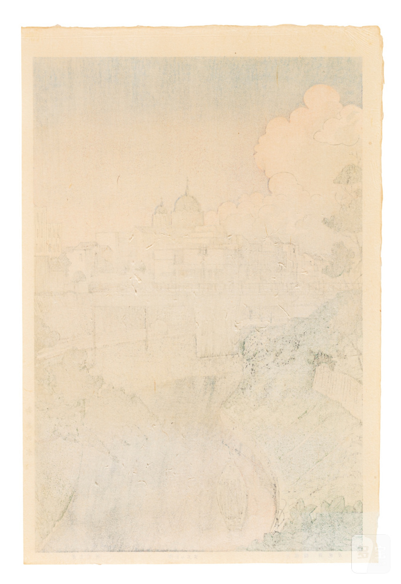 Noël Nouët (1885-1969) | The complete set of Scenes of Tokyo, Twenty-four Views (Tokyo fukei zen nijuyonmai) | Showa period, 20th century - 图14